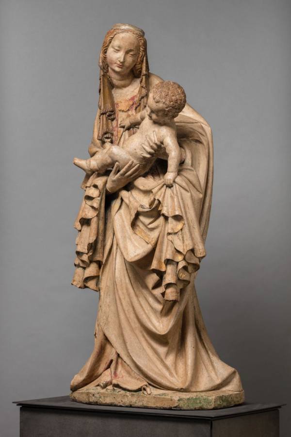 Madona from Hallstatt, around 1400, National Gallery Prague