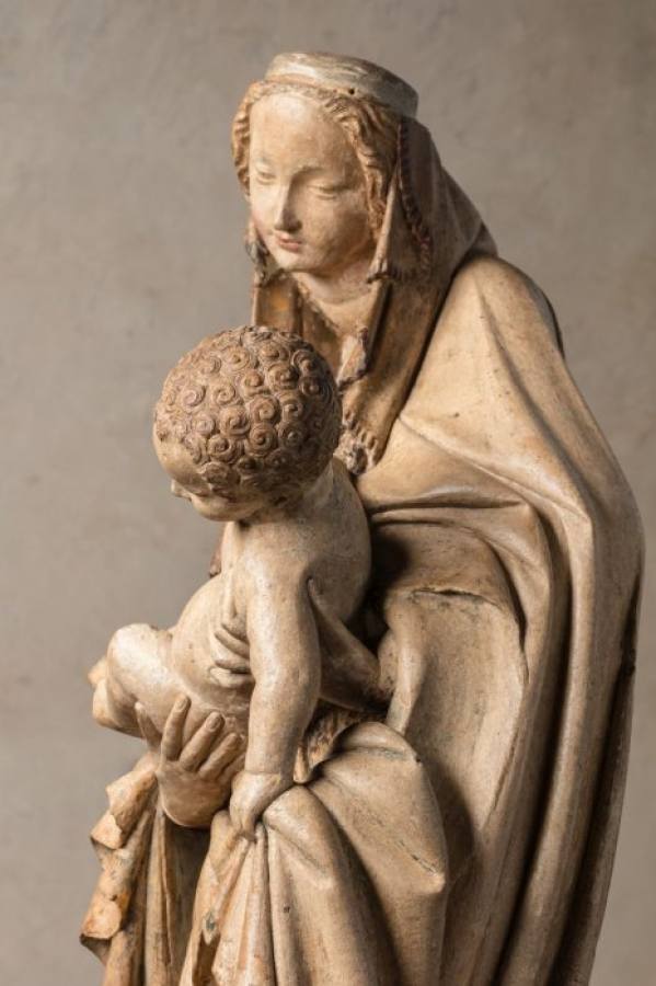 Madona from Hallstatt, around 1400, National Gallery Prague