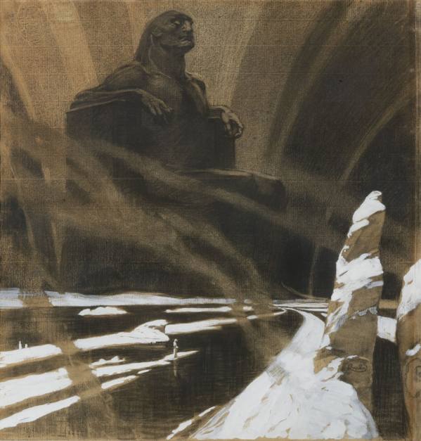 František Kupka, Černý idol, 1901, Pro arte, Praha