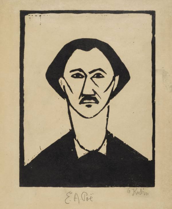 Otakar Kubín (Coubine), E. A. Poe, around 1910, National Gallery Prague