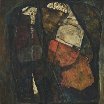 Egon Schiele, Těhotná žena a smrt (Matka a smrt), 1911