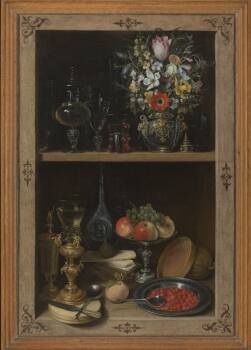 Georg Flegel, Niche with Fruit and Flowers, 1610–1620, National Gallery Prague