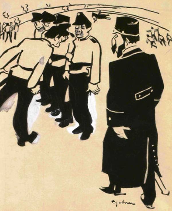 DRAWINGS BY FRANTIŠEK GELLNER