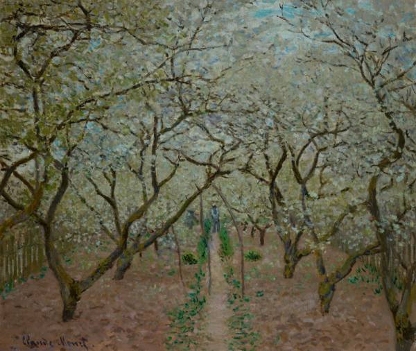 Claude Monet, Kvetoucí sad, 1878