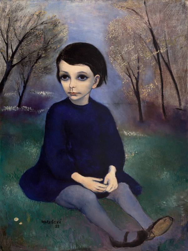 Milada Marešová, Dítě v modrém, 1932.