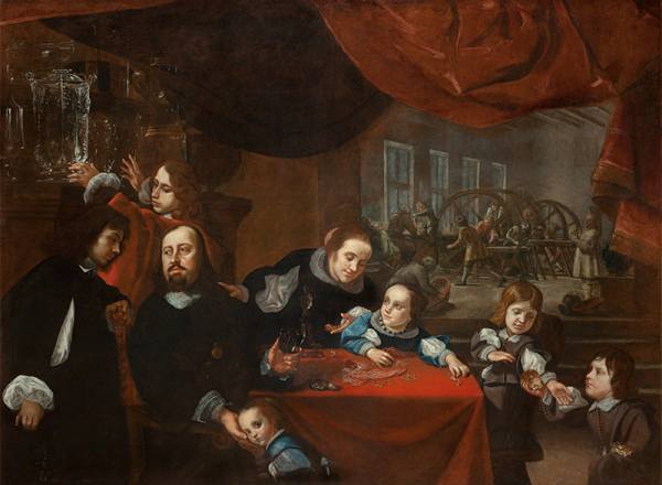 Karel Škréta, Podobizna řezače drahokamů Dionysia Miseroniho a jeho rodiny, 1653