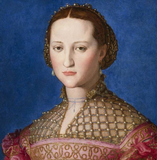 Agnolo Bronzino, Portrait of Eleanor of Toledo, c. 1543, National Gallery Prague