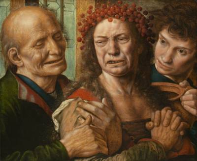 Jan Sanders van Hemessen, Plačící nevěsta, 1540, Národní galerie Praha