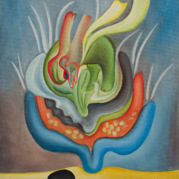 Jana Olexová, Kaktus, 1969, Národní galerie v Praze