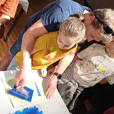 Dílna pro děti 6–9 let s dospělými:  V moři vrstev