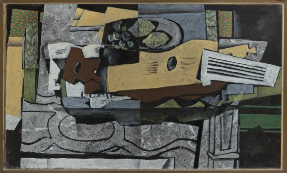 Georges Braque, Zátiší s kytarou, 1921
