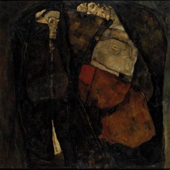 Egon Schiele, Těhotná žena a smrt (Matka a smrt), 1911