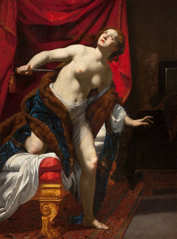 Simon Vouet (1590–1649), Suicide of Lucrece c. 1625