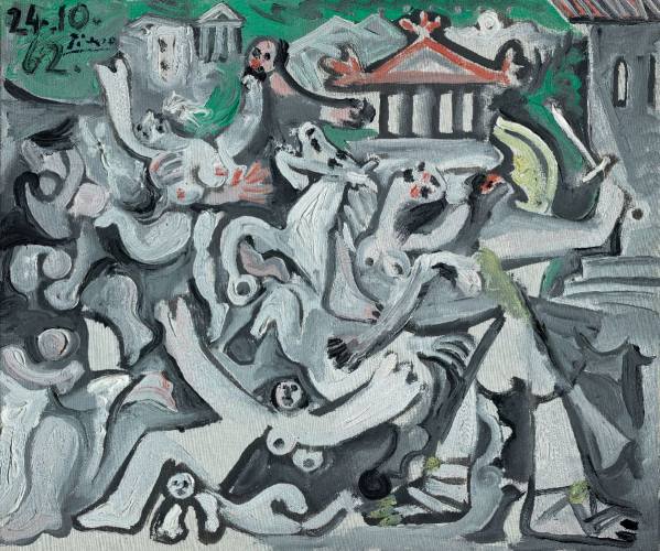 Pablo Picasso, The Abduction of Sabines, 1962