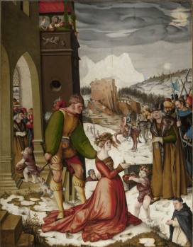 Hans Baldung Grien, Stětí sv. Doroty, 1516, Národní galerie Praha