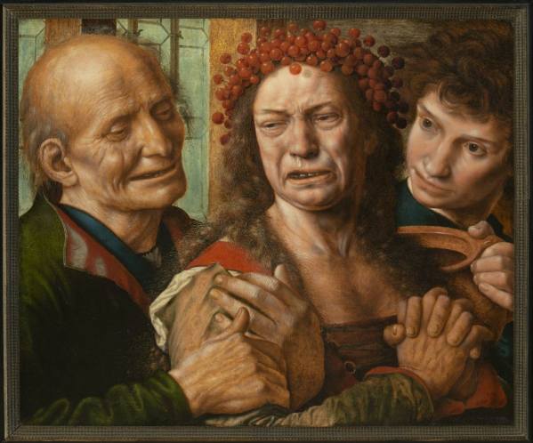 Jan Sanders van Hemessen, The Tearful Bride, 1540 , National Gallery Prague