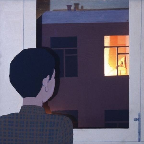 Viktor Pivovarov, Boy’s Window, 1995, private collection