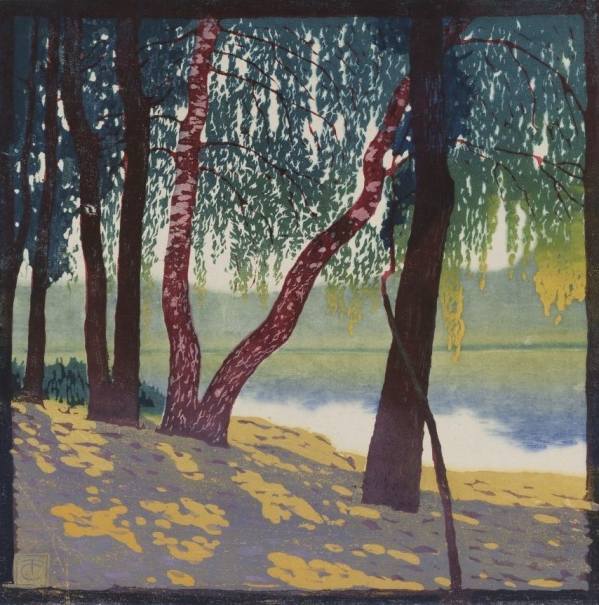 Carl Thiemann, U Grunewaldského jezera, 1906