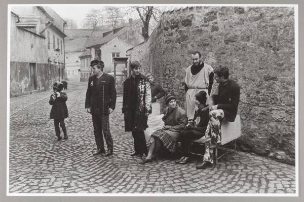 Milan Knížák, Procházka po Novém Světě. Demonstrace pro všechny smysly, 1964, Foto: Archiv NGP, s laskavým souhlasem autora díla