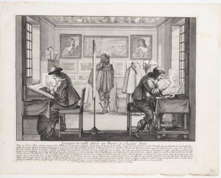 Abraham de Bosse, Rytecká dílna, 1643, lept