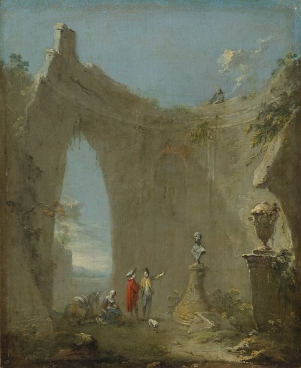 Norbert Grund (1717–1767), Roman Ruin, around 1760