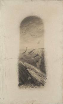 Mikoláš Aleš, Vstup (Před bouří) – cyklus Živly, 1881