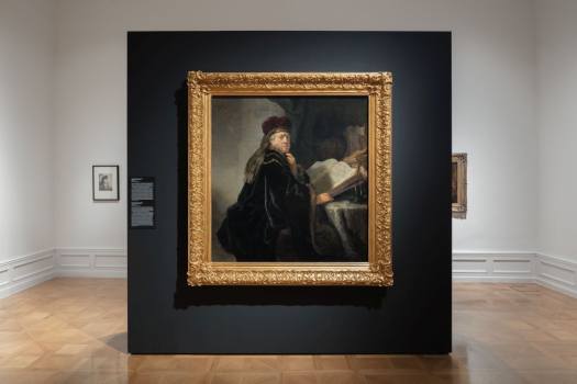 Rembrandt: Portrét člověka, Palác Kinských, 2020