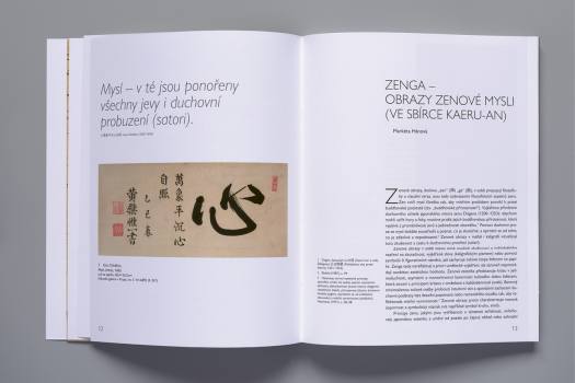 katalog ZENGA – Japonské zenové obrazy ze sbírky Kaeru-an, foto Studio Křesadlová &amp; Krupka