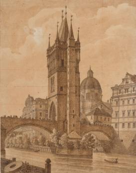 Vincenc Morstadt, Staroměstská mostecká věž, 1824
