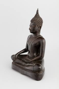 Buddha překonávající Máru, Thajsko, 14.–15. století