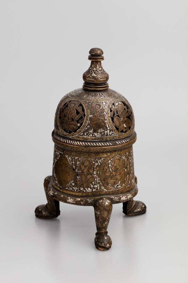 Incense burner, Syria, 13th–14th century
