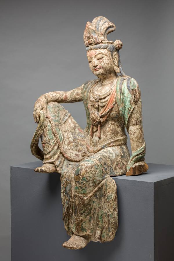 Bodhisattva Guanyin Seated in Royal-ease Pose, China, Southern Song dynasty, 12th–13th century
