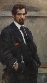 Jan Preisler, Vlastní podobizna, 1902–1903