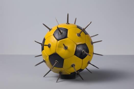 Fotbalový míč s hřebíky, Bohumil Štěpán