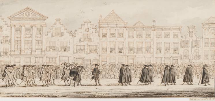 Paulus Constantijn la Fargue, Funeral Procession of Anna of Hanover
