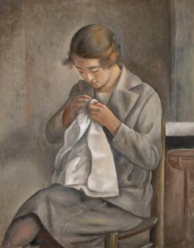 Othon Coubine, Seamstress, 1925, private collection