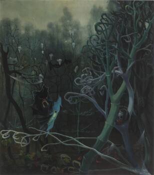 Václav Tikal, Contaminated landscape, 1945, National Gallery Prague