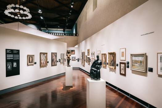 École de Paris: Artists from Bohemia and Interwar Paris, photo Ondřej Bouška