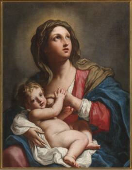 Elisabetta Sirani, Nursing Madonna, 1663, National Gallery Prague